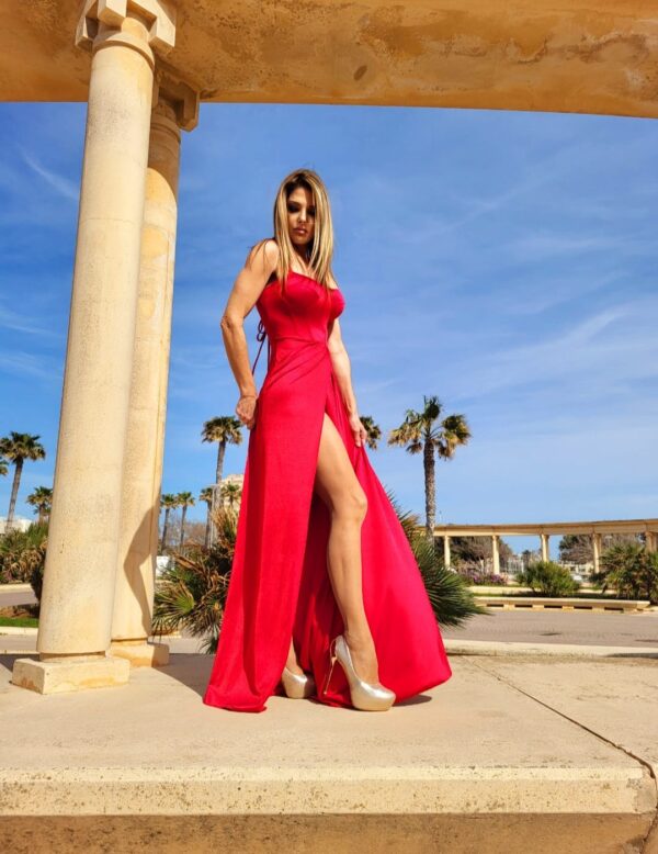 Vestido Rojo Lycra